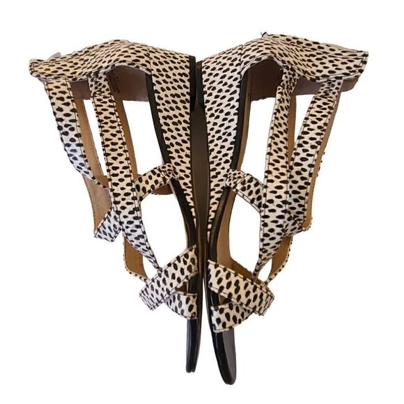 Neiman Marcus Strappy Wedge Sandal Size 6.5 - Picture 7 of 13